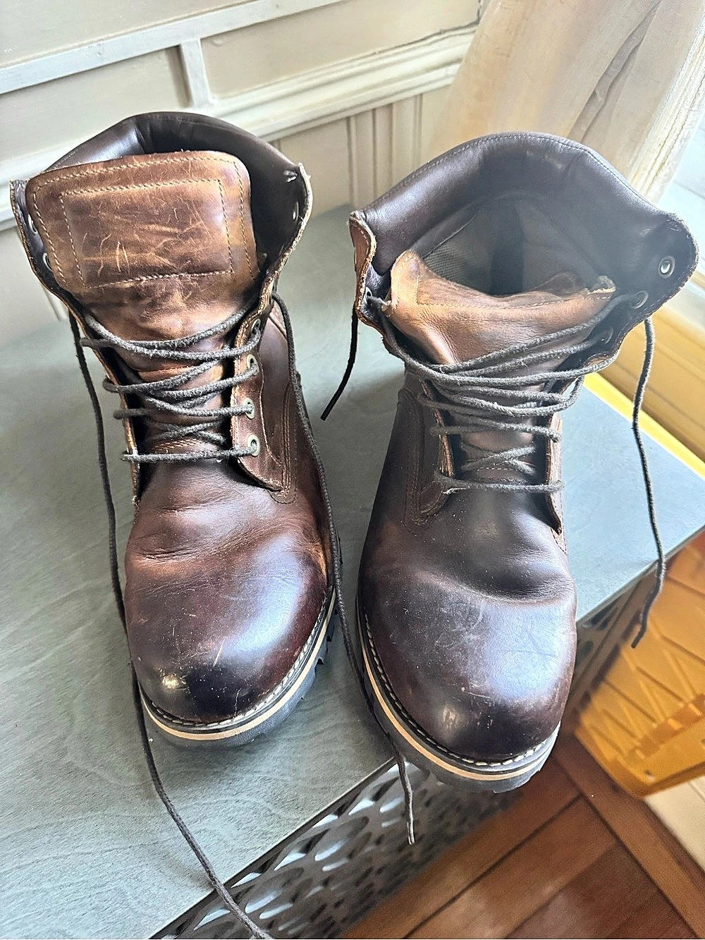 Timberland Premium Waterproof Boot Brown Men's US 9 Boots